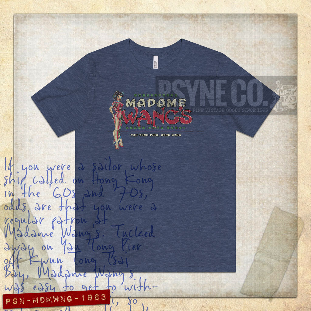 Madame Wang's Hong Kong 1963 Vintage Men's T-Shirt