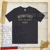 Mumford Phys. Ed. Dept. Detroit 1952 Vintage Men's T-Shirt