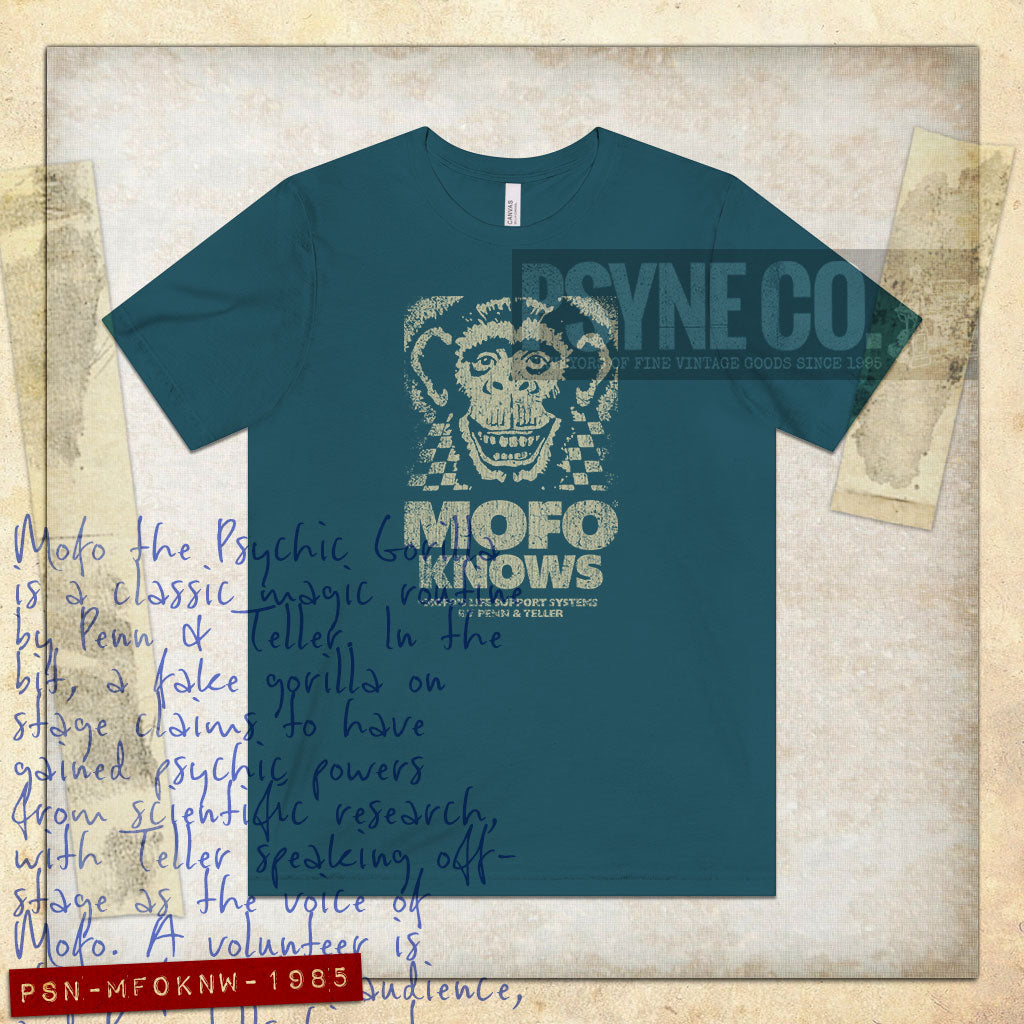 Mofo Knows 1985 Vintage Men's T-Shirt