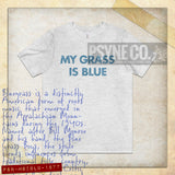 My Grass is Blue 1977 Vintage Men's T-Shirt