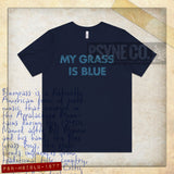 My Grass is Blue 1977 Vintage Men's T-Shirt