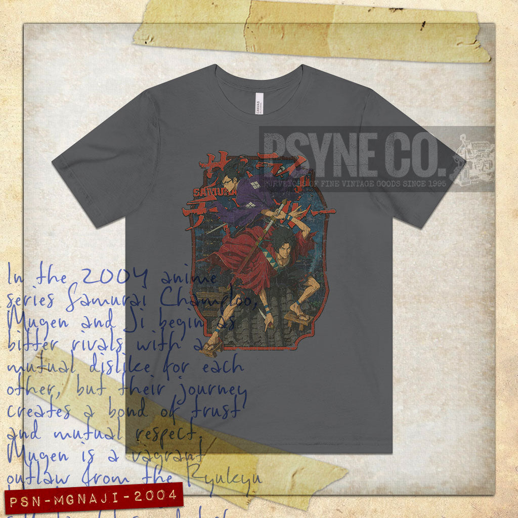 Mugen and Ji Samurai Team 2004 Vintage Men's T-Shirt