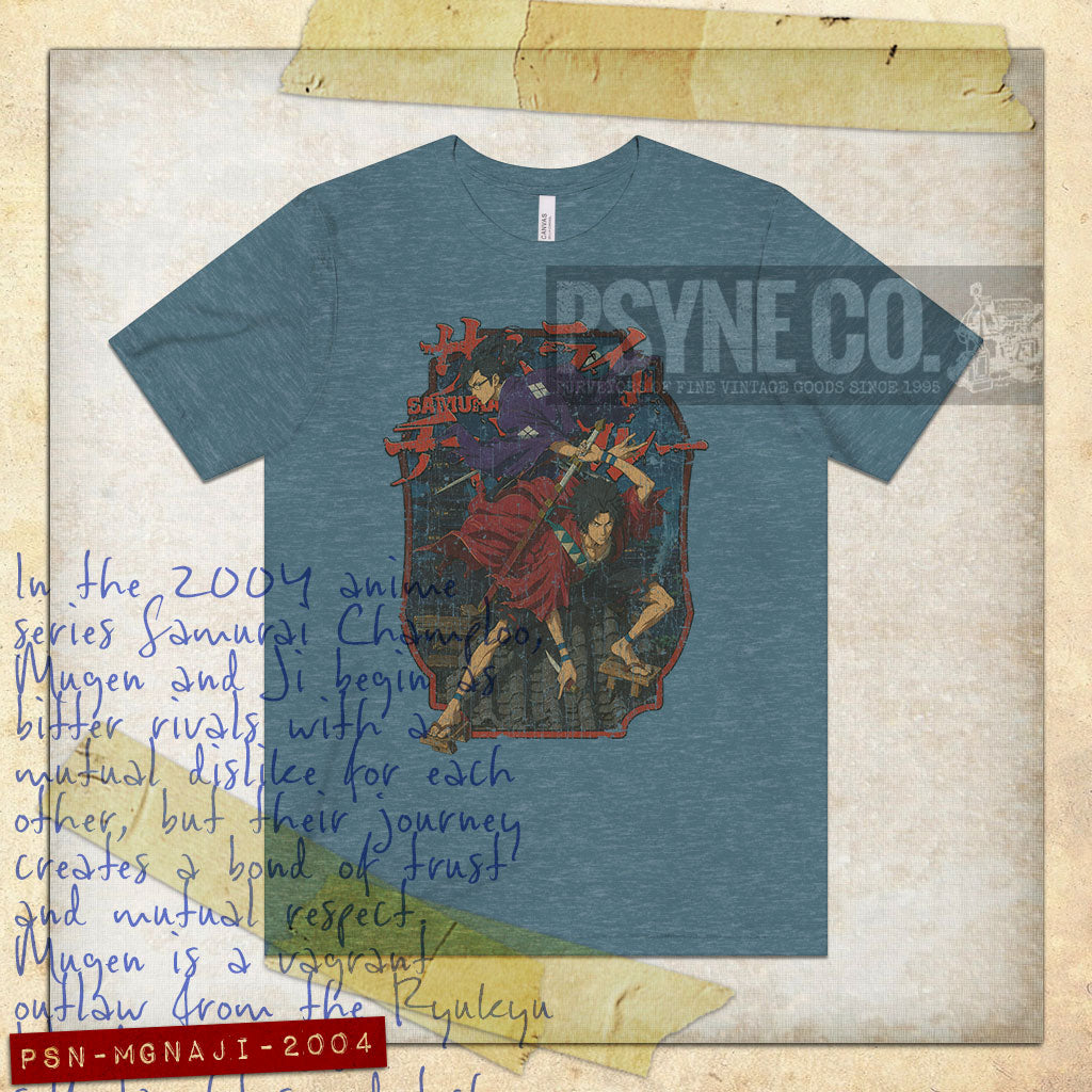 Mugen and Ji Samurai Team 2004 Vintage Men's T-Shirt