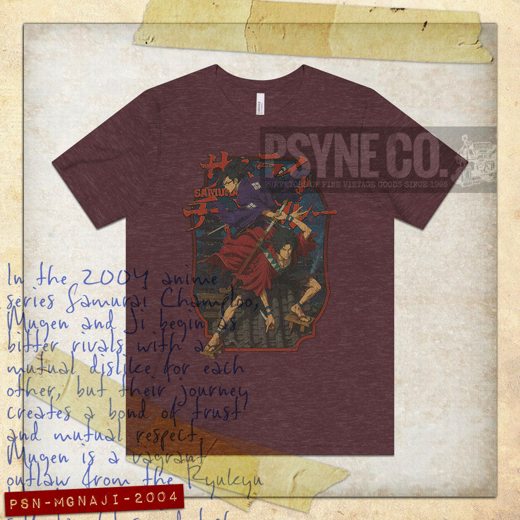 Mugen and Ji Samurai Team 2004 Vintage Men's T-Shirt