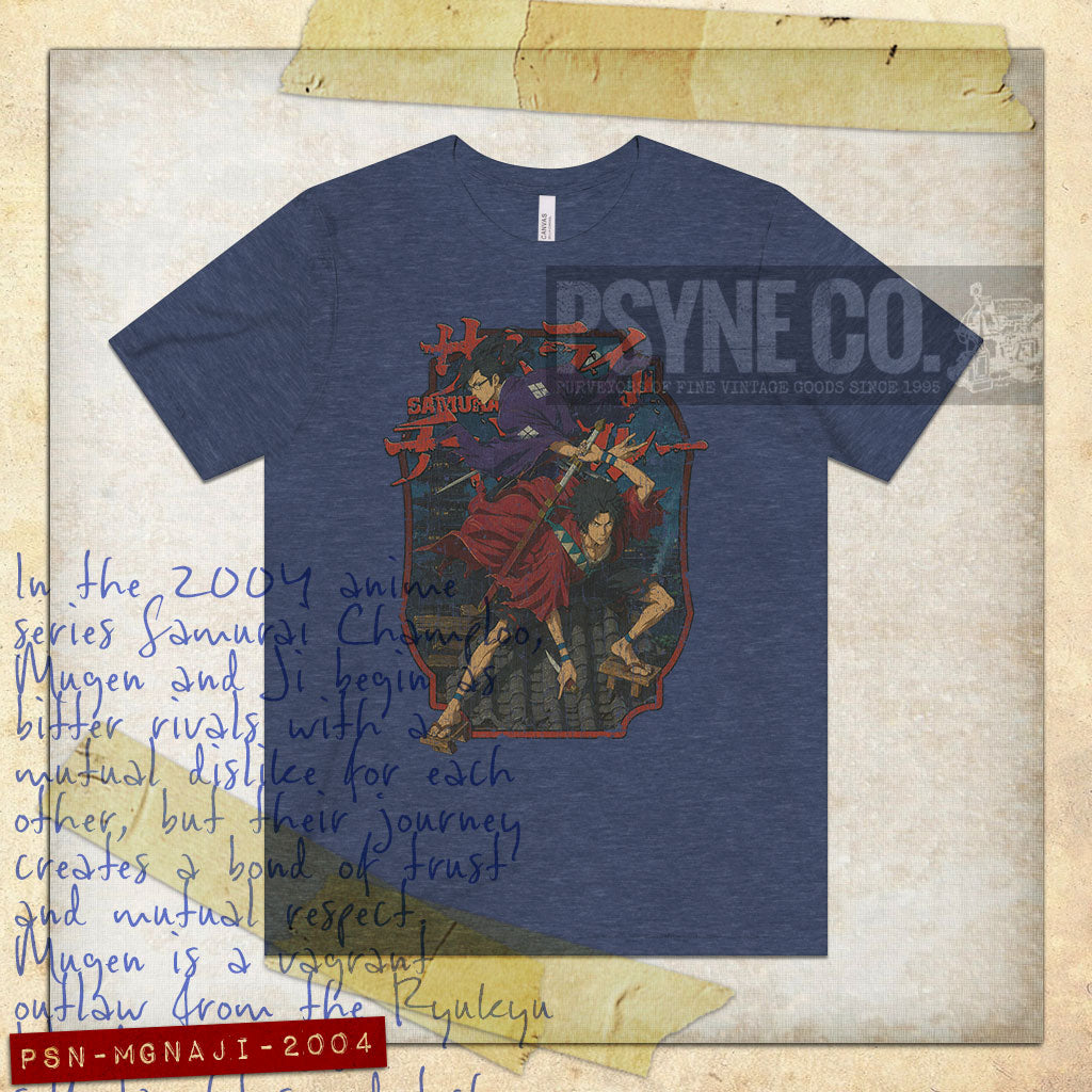 Mugen and Ji Samurai Team 2004 Vintage Men's T-Shirt