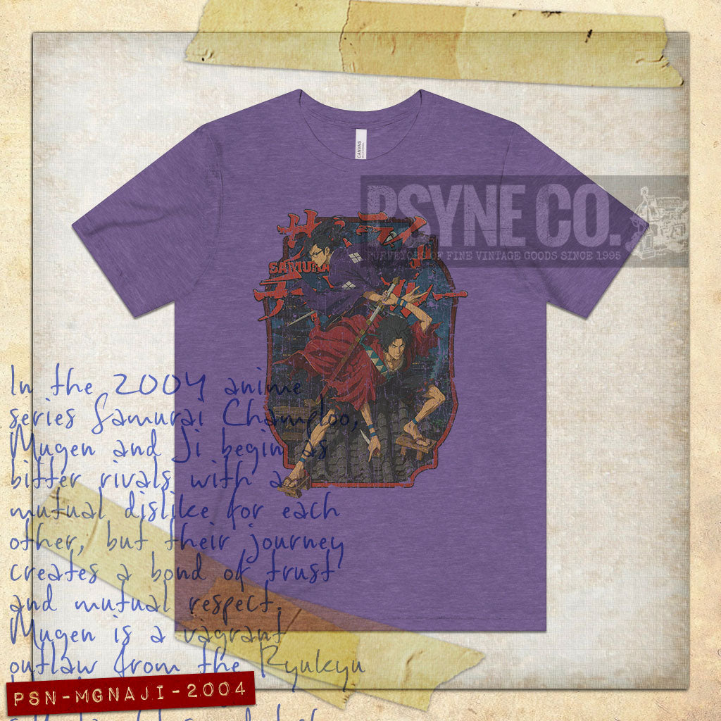 Mugen and Ji Samurai Team 2004 Vintage Men's T-Shirt