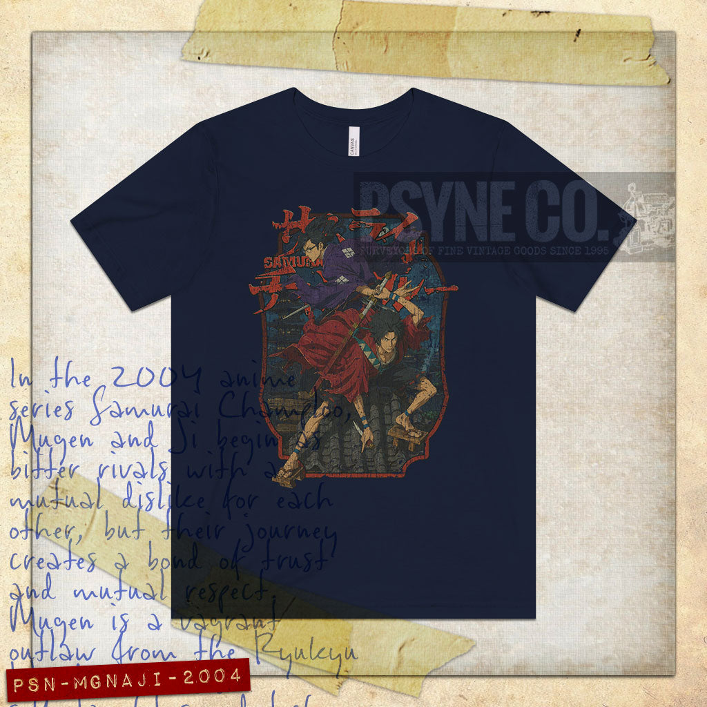 Mugen and Ji Samurai Team 2004 Vintage Men's T-Shirt