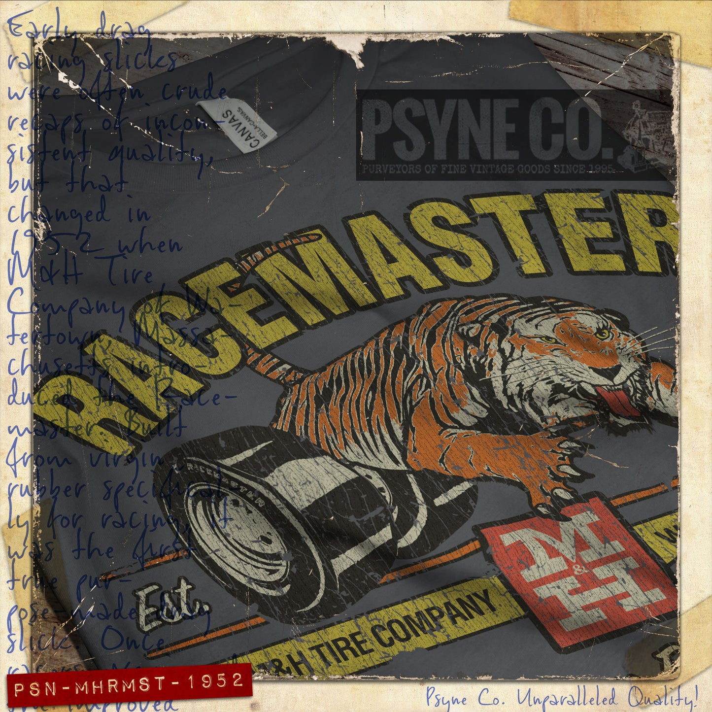 M&H Racemaster 1952 Vintage Men's T-Shirt