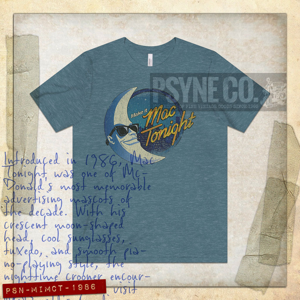 Make it Mac Tonight 1986 Vintage Men's T-Shirt