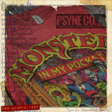 Monster in My Pocket Fight Crew 1990 Vintage Men's T-Shirt