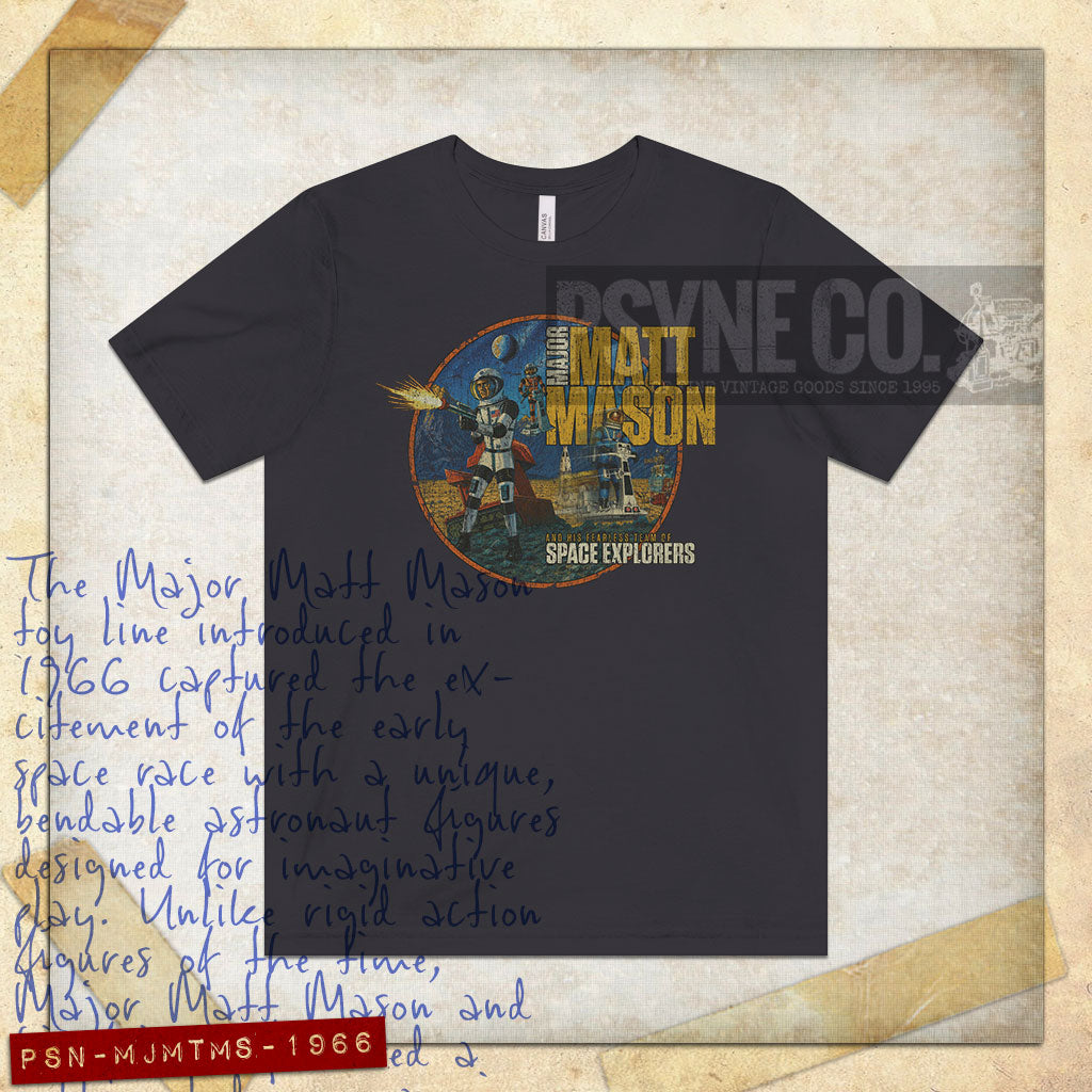 Major Matt Mason 1966 Vintage Men's T-Shirt