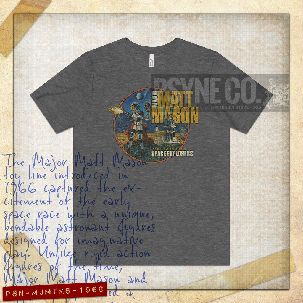 Major Matt Mason 1966 Vintage Men's T-Shirt