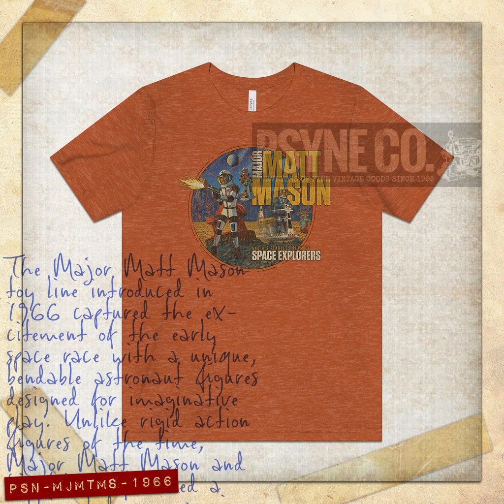 Major Matt Mason 1966 Vintage Men's T-Shirt