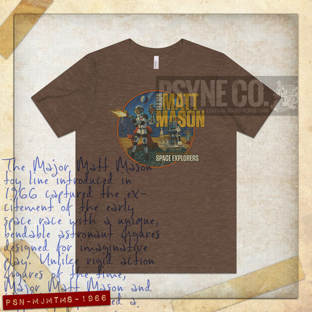 Major Matt Mason 1966 Vintage Men's T-Shirt