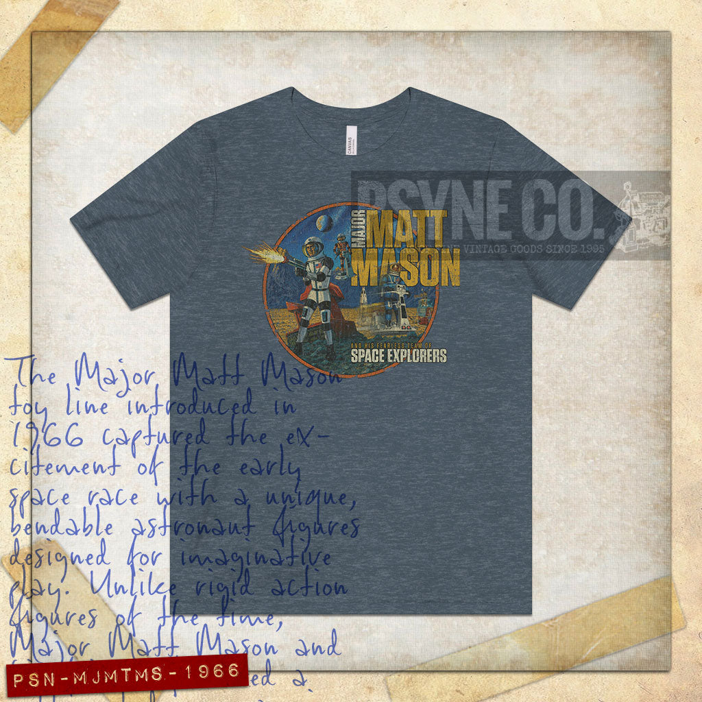 Major Matt Mason 1966 Vintage Men's T-Shirt