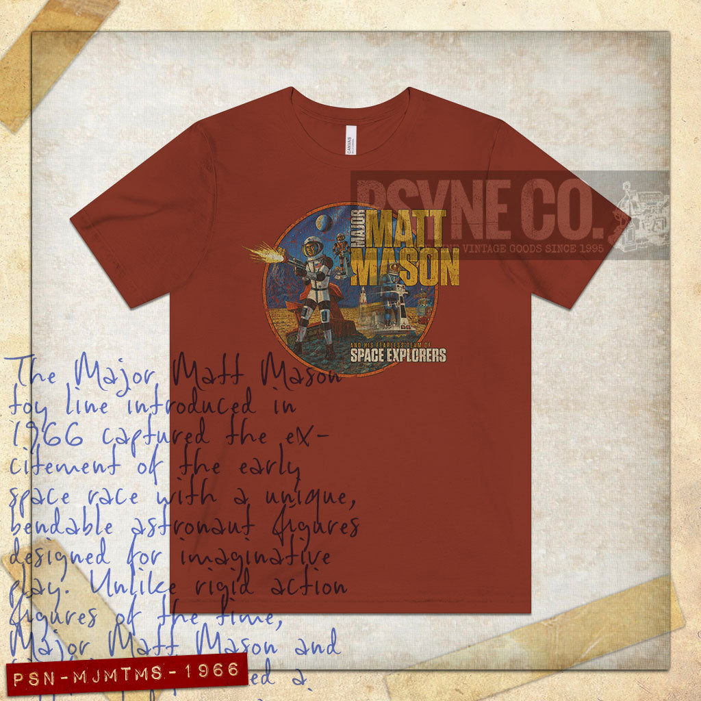 Major Matt Mason 1966 Vintage Men's T-Shirt