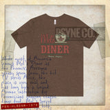 Mel's Diner 1976 Vintage Men's T-Shirt