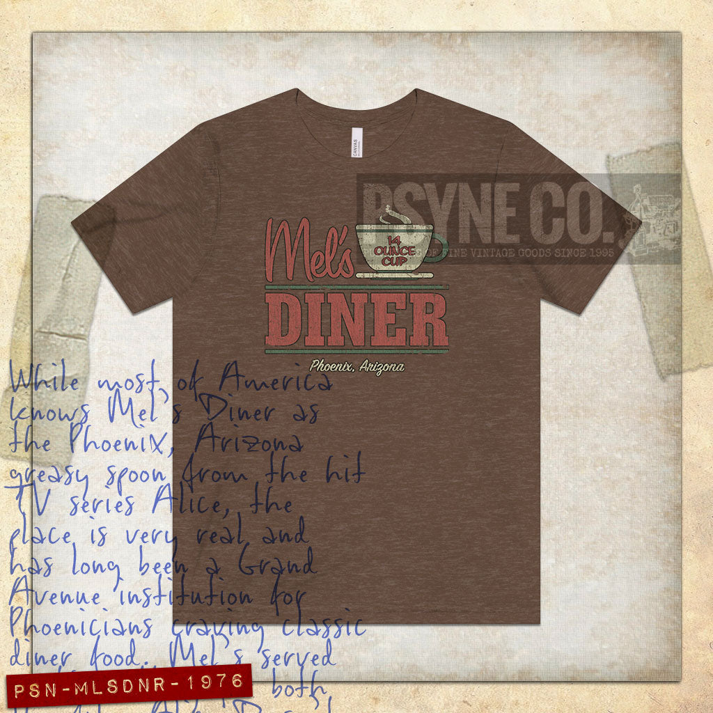 Mel's Diner 1976 Vintage Men's T-Shirt