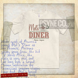 Mel's Diner 1976 Vintage Men's T-Shirt