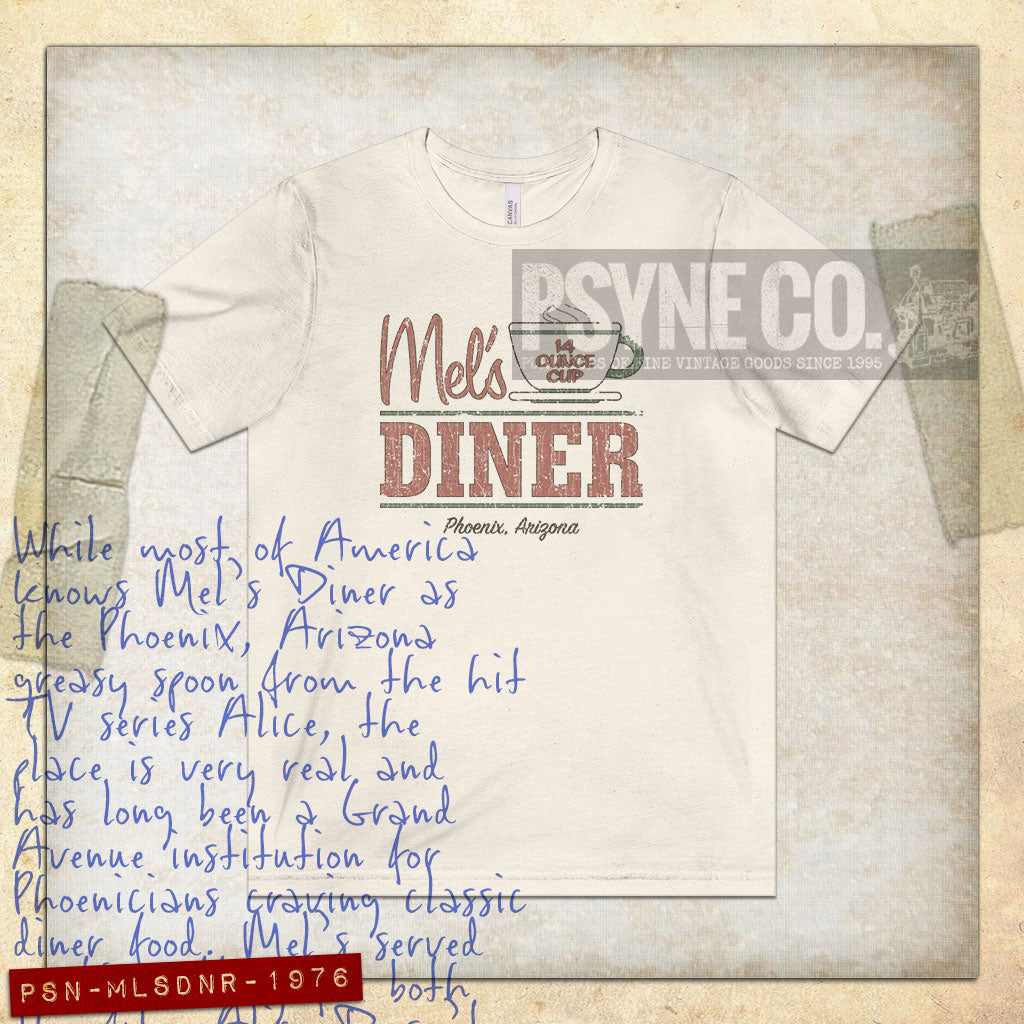 Mel's Diner 1976 Vintage Men's T-Shirt