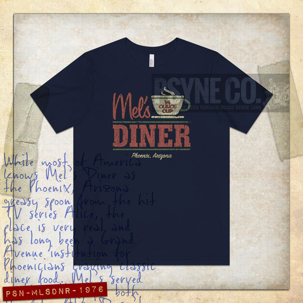 Mel's Diner 1976 Vintage Men's T-Shirt