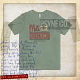 Mel's Diner 1976 Vintage Men's T-Shirt