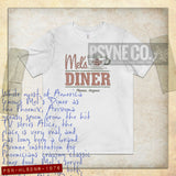 Mel's Diner 1976 Vintage Men's T-Shirt