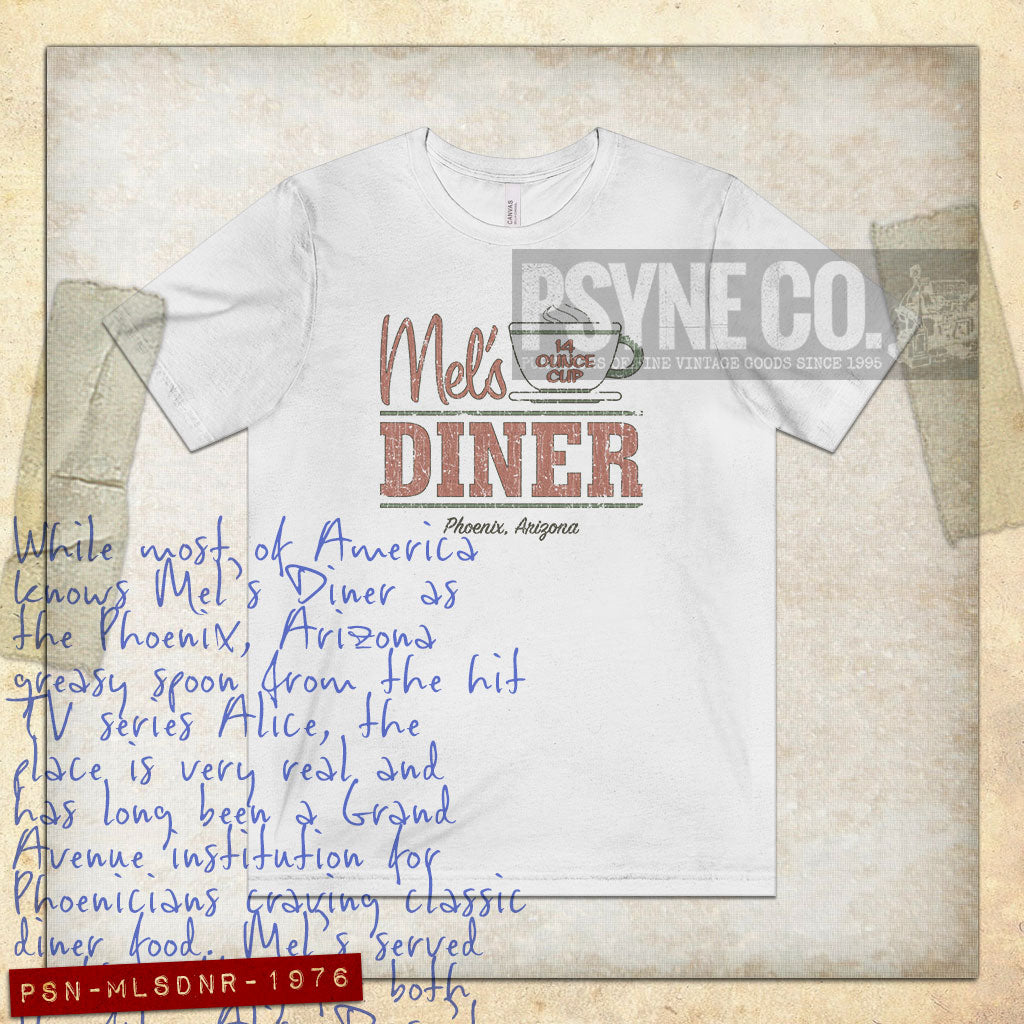 Mel's Diner 1976 Vintage Men's T-Shirt