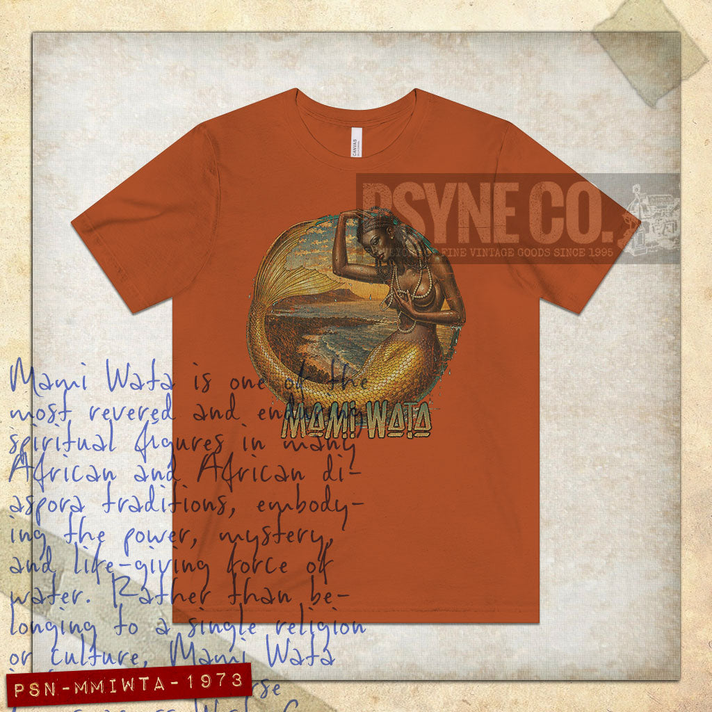 Mami Wata of Africa 1973 Vintage Men's T-Shirt