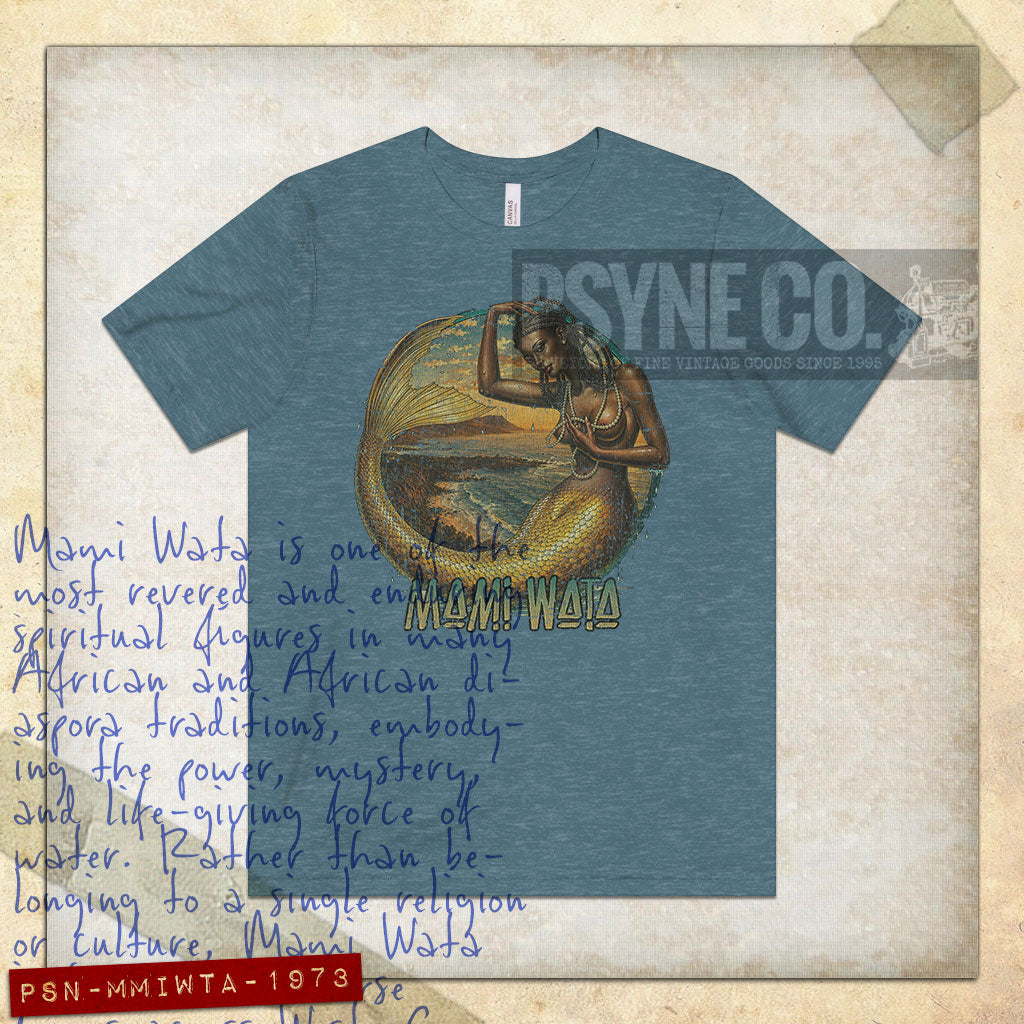 Mami Wata of Africa 1973 Vintage Men's T-Shirt