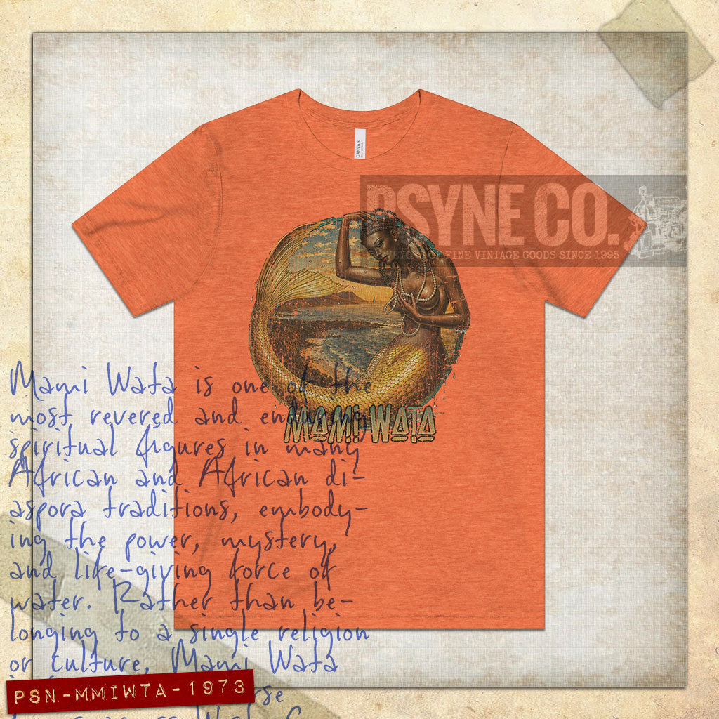 Mami Wata of Africa 1973 Vintage Men's T-Shirt
