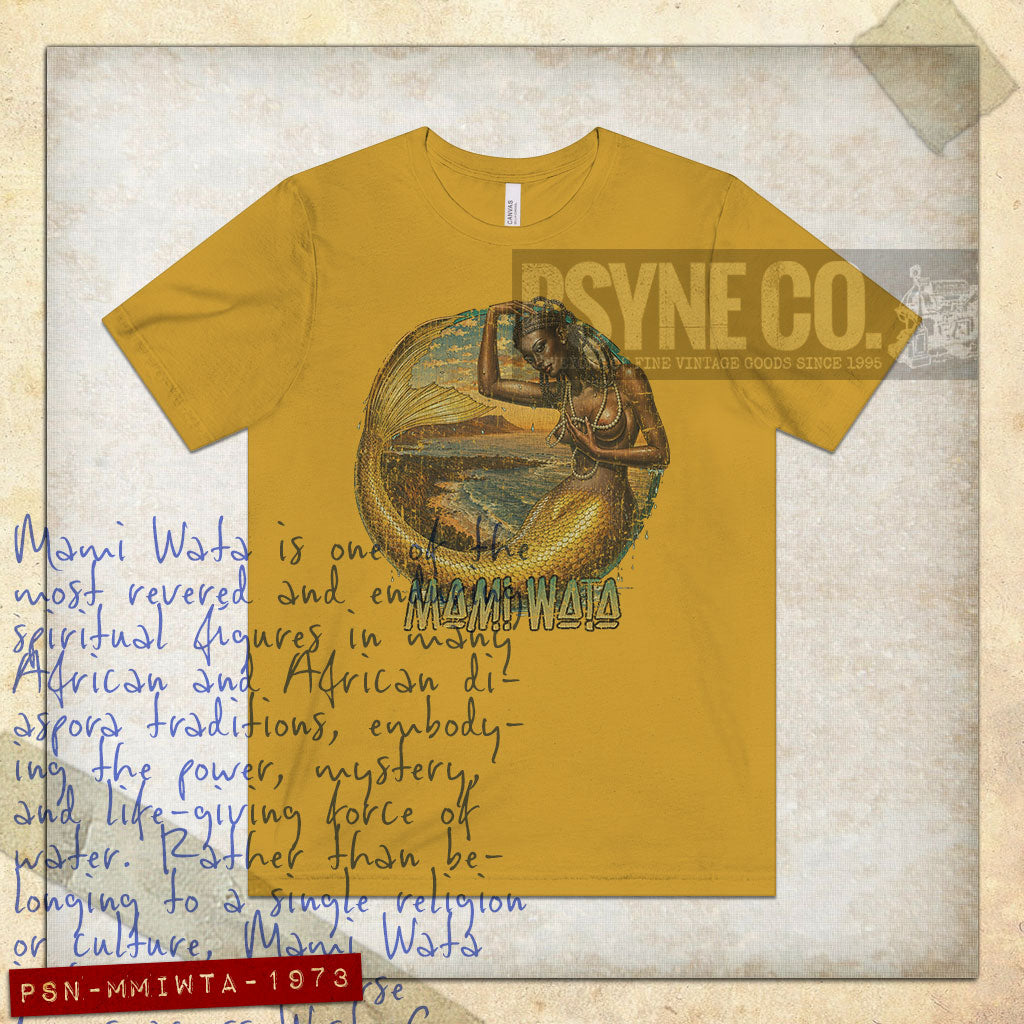Mami Wata of Africa 1973 Vintage Men's T-Shirt