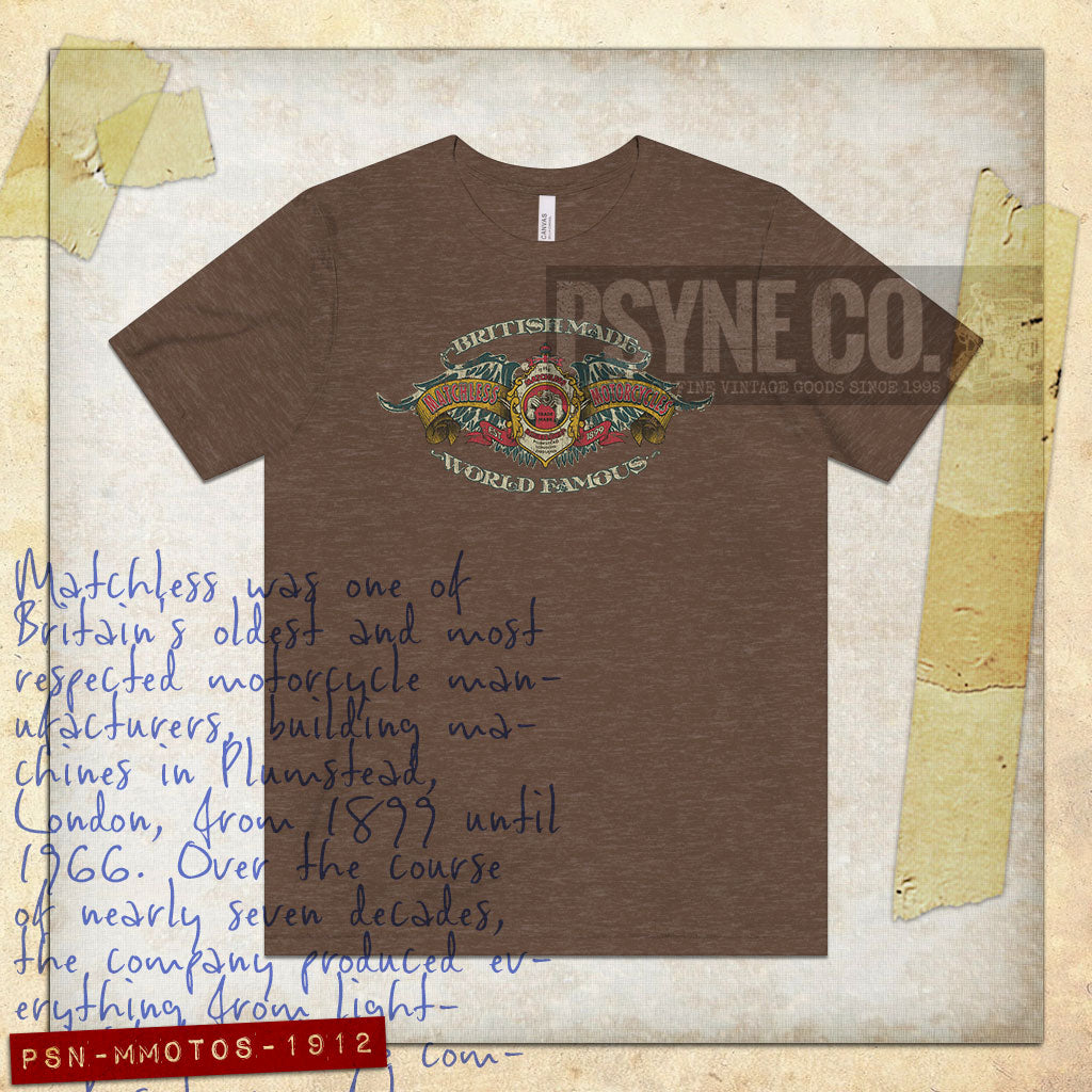 Matchless Motorcycles 1912 Vintage Men's T-Shirt