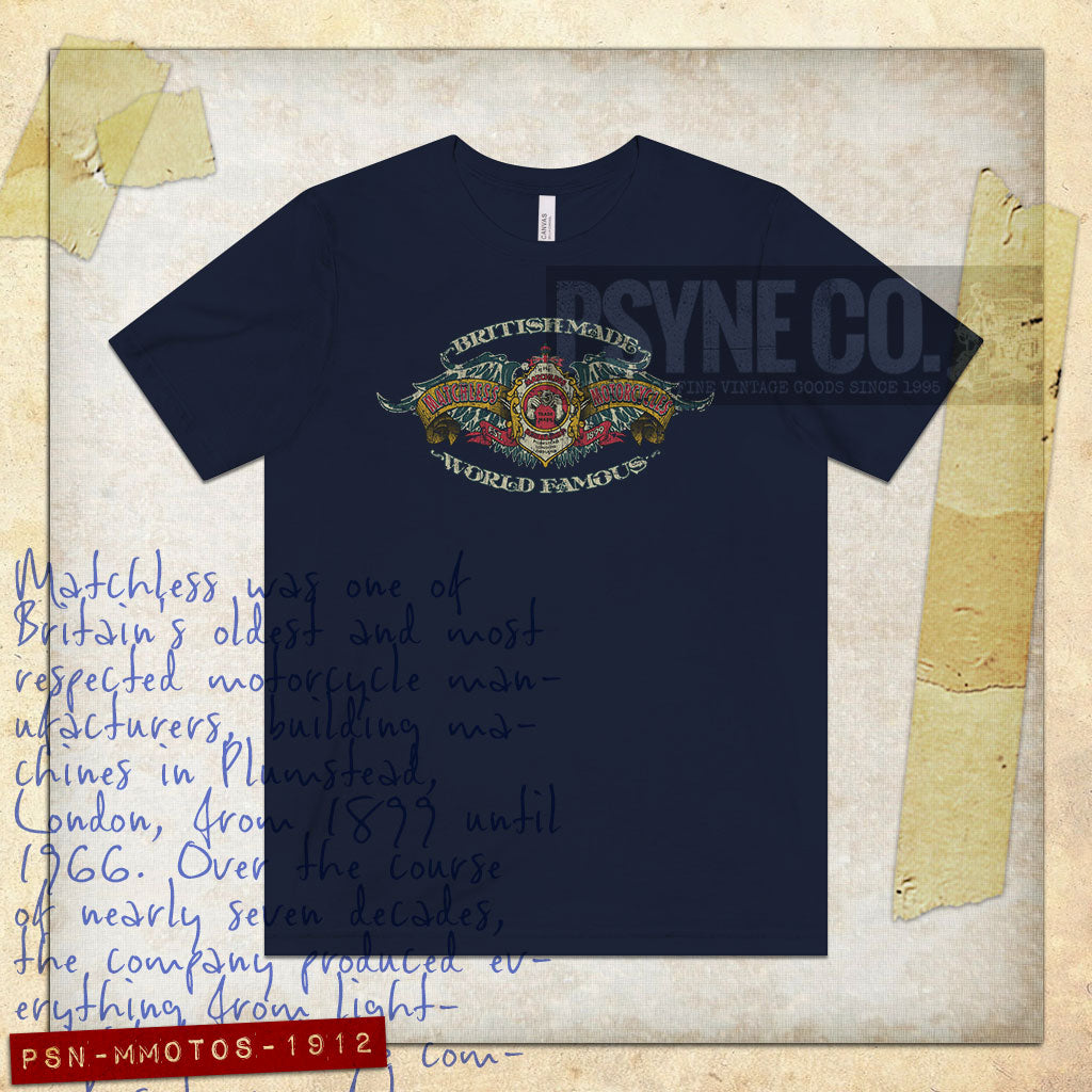 Matchless Motorcycles 1912 Vintage Men's T-Shirt
