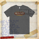 Milne Truck Lines 1916 Vintage Men's T-Shirt