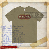 Milne Truck Lines 1916 Vintage Men's T-Shirt