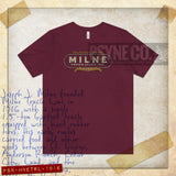 Milne Truck Lines 1916 Vintage Men's T-Shirt
