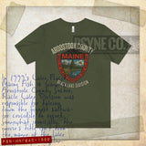 Maine Fish & Game Aroostook County 1999 Vintage Men's T-Shirt