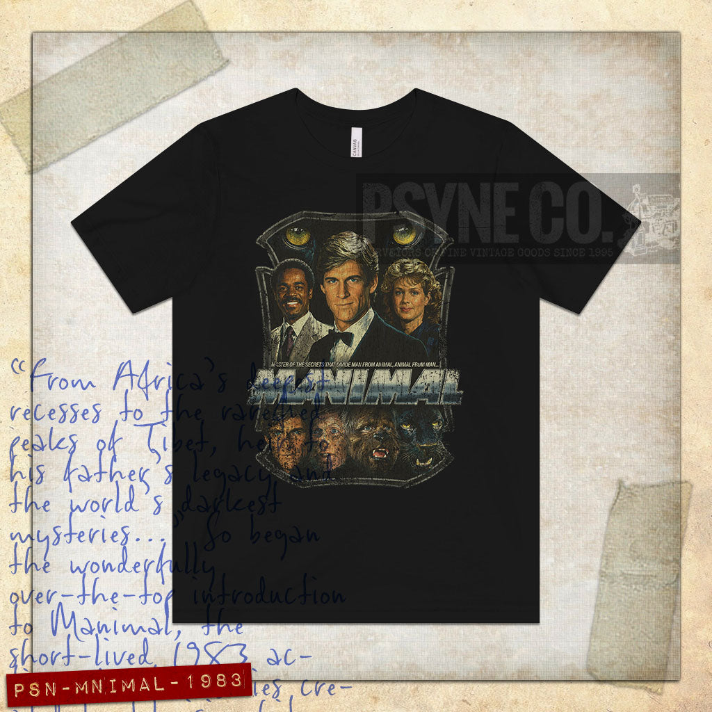 Manimal 1983 Vintage Men's T-Shirt
