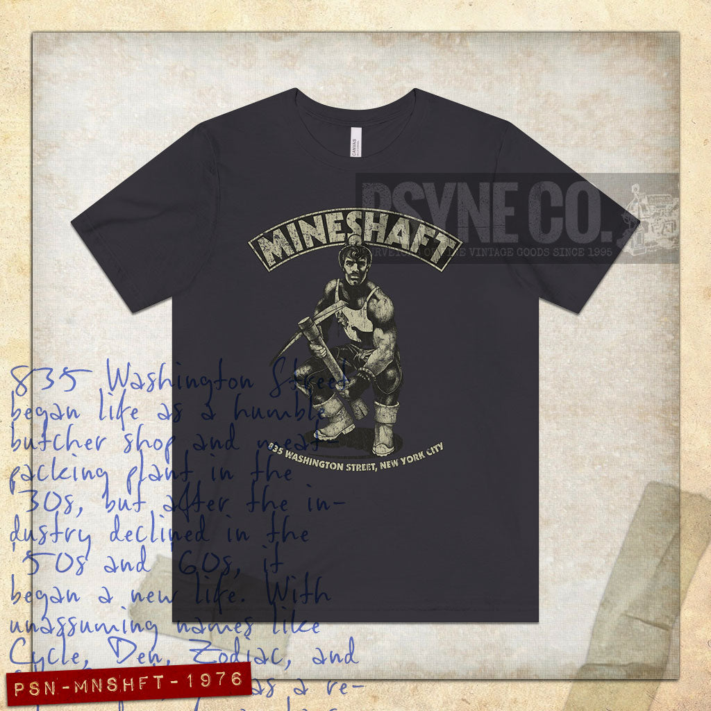 Mineshaft NYC 1976 Vintage Men's T-Shirt