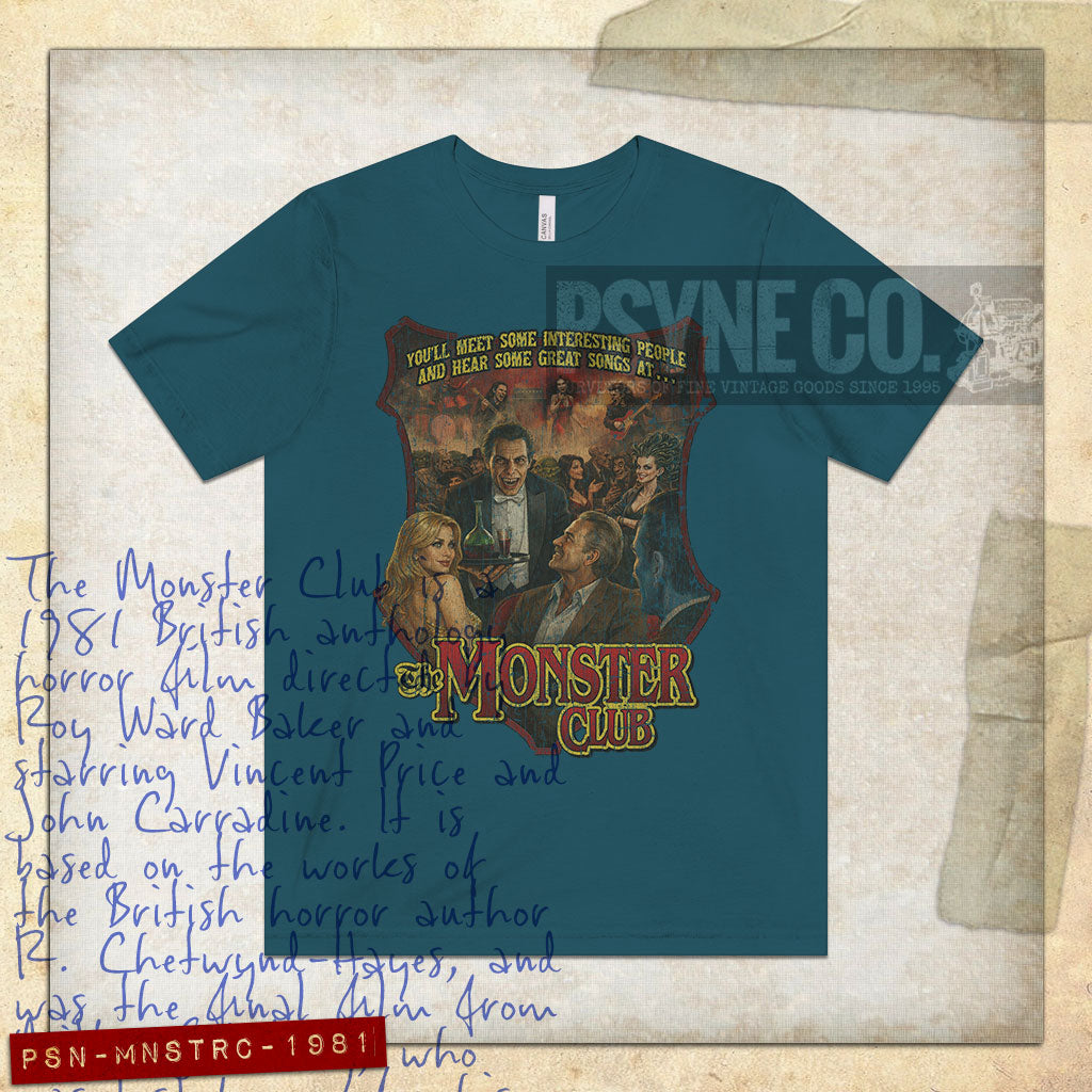 The Monster Club 1981 Vintage Men's T-Shirt