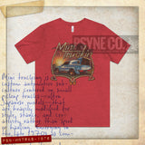 Mini-Truckin Sunrise 1976 Vintage Men's T-Shirt