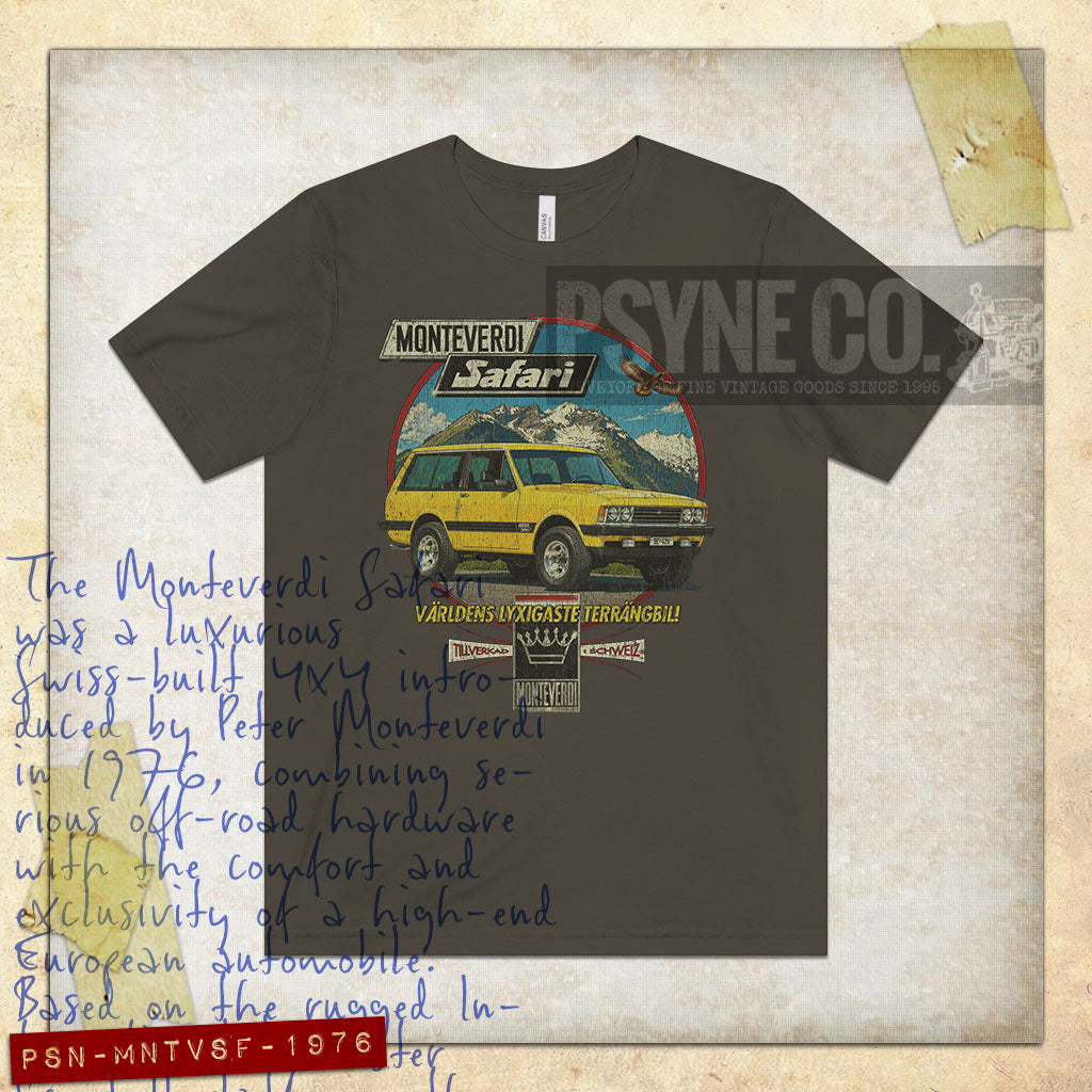 Monteverdi Safari 1976 Vintage Men's T-Shirt