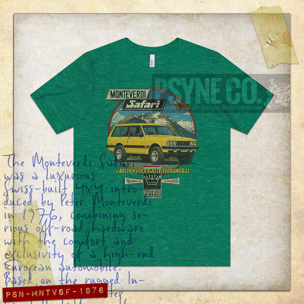 Monteverdi Safari 1976 Vintage Men's T-Shirt