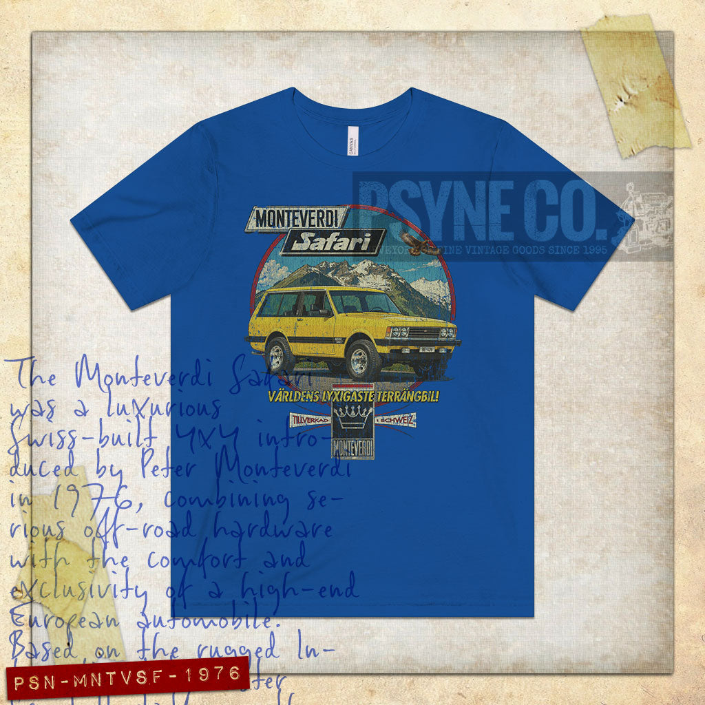 Monteverdi Safari 1976 Vintage Men's T-Shirt