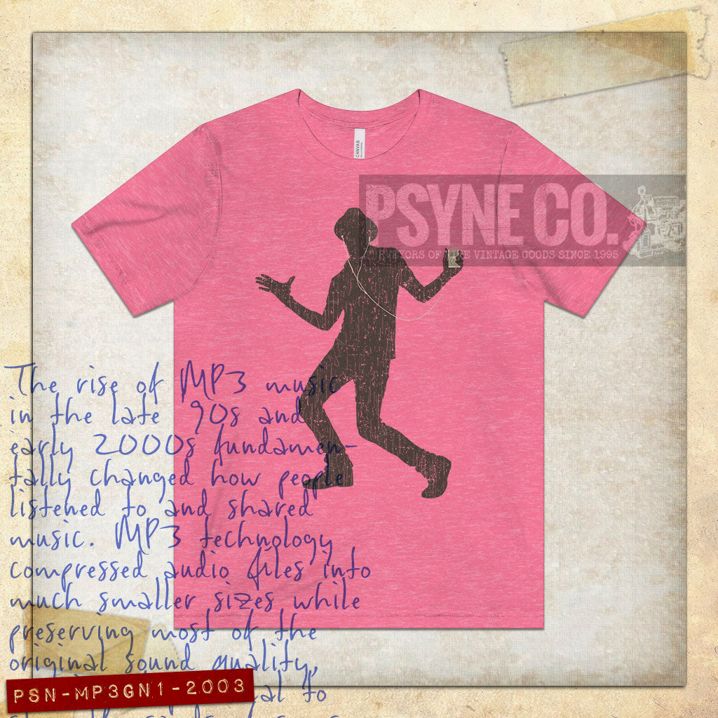 MP3 Generation One 2003 Vintage Men's T-Shirt