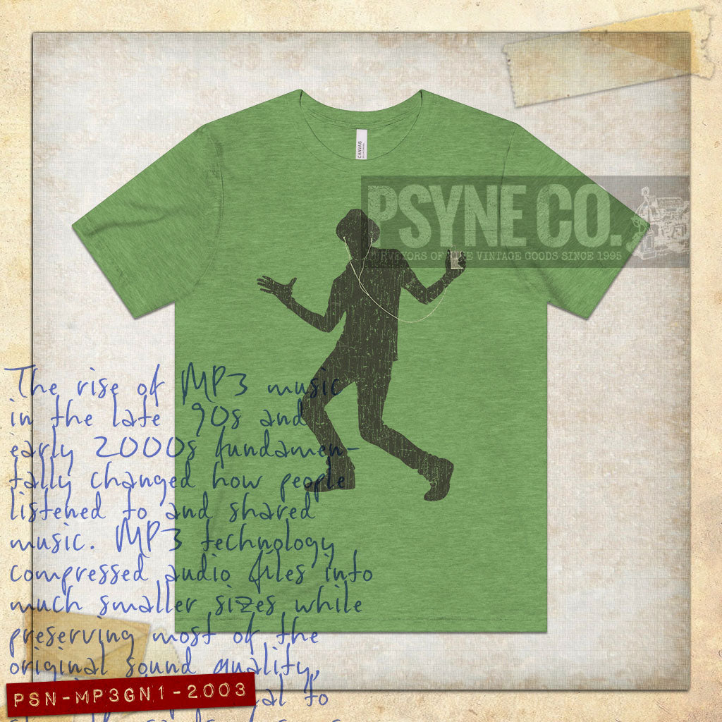 MP3 Generation One 2003 Vintage Men's T-Shirt