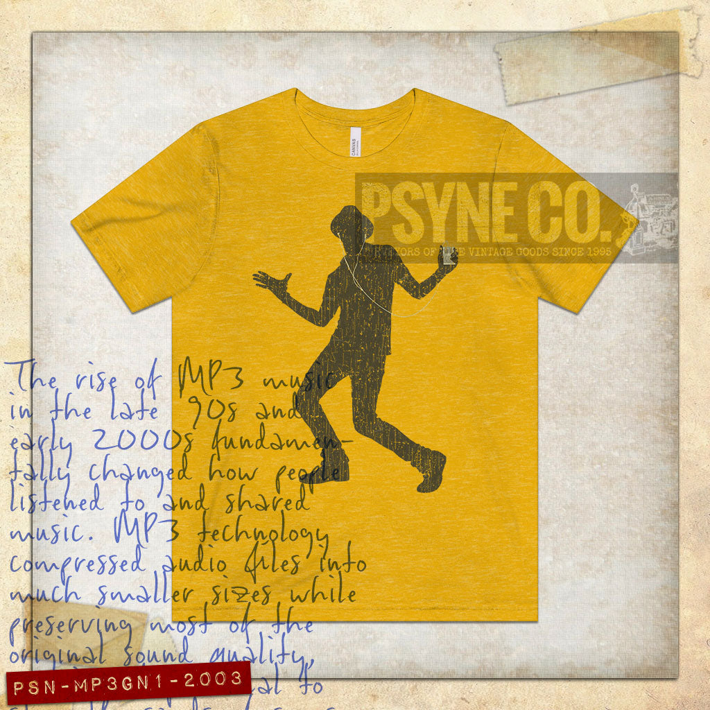 MP3 Generation One 2003 Vintage Men's T-Shirt