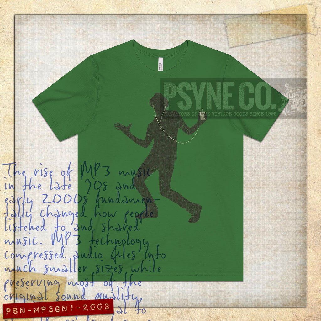 MP3 Generation One 2003 Vintage Men's T-Shirt