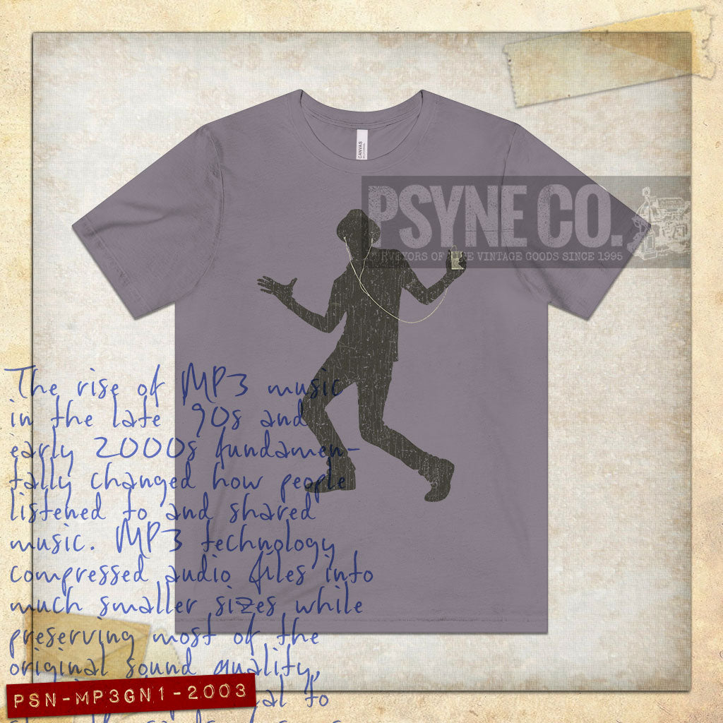 MP3 Generation One 2003 Vintage Men's T-Shirt